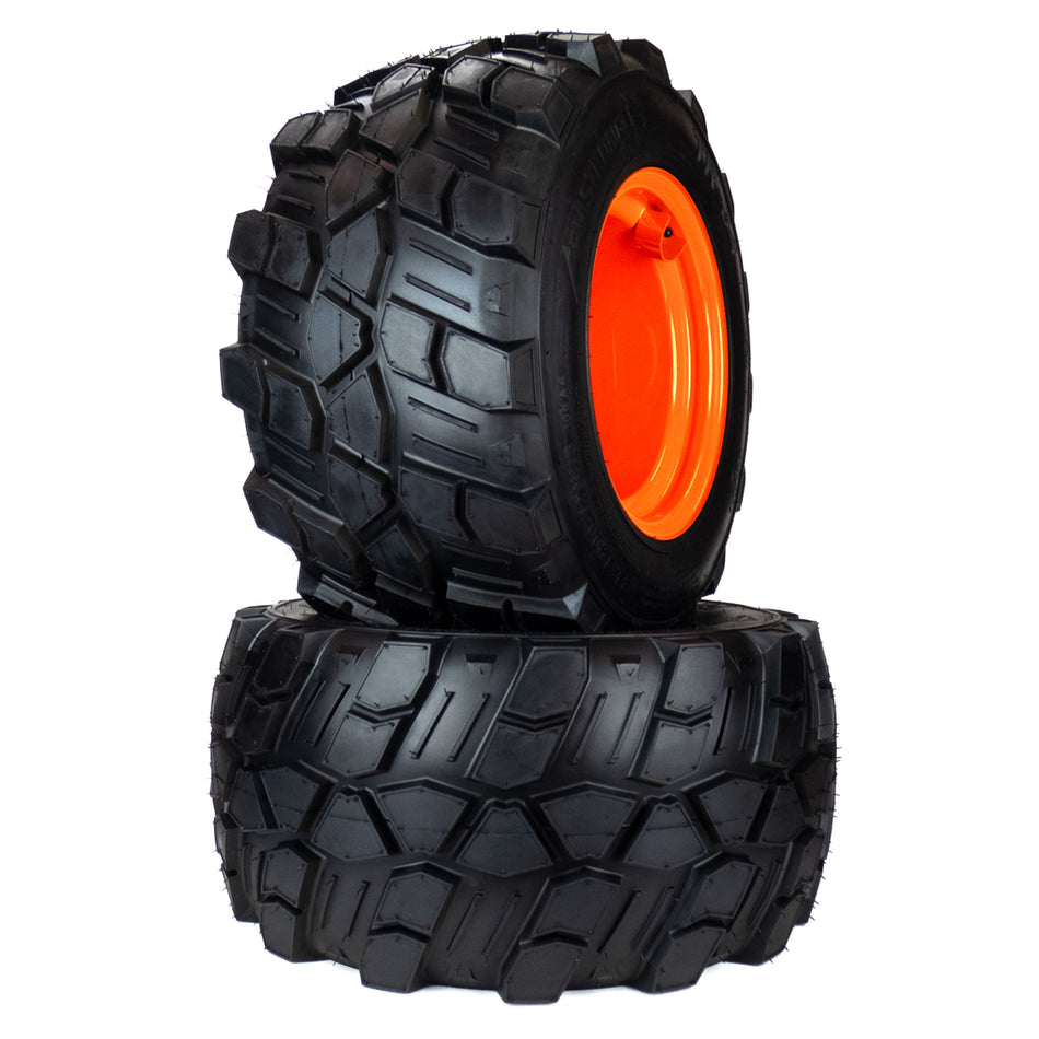 (2) Aggressive Tire Assemblies 24x12.00-12 Fits Kubota BX Series K2511-17100