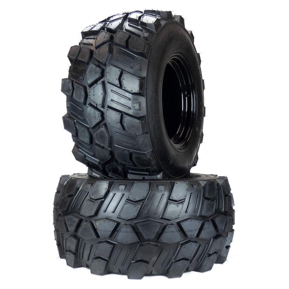 (2) Aggressive Tire Assemblies 26x12.00-12 Fits Ferris IS3100Z IS3200Z IS3300Z 5108784