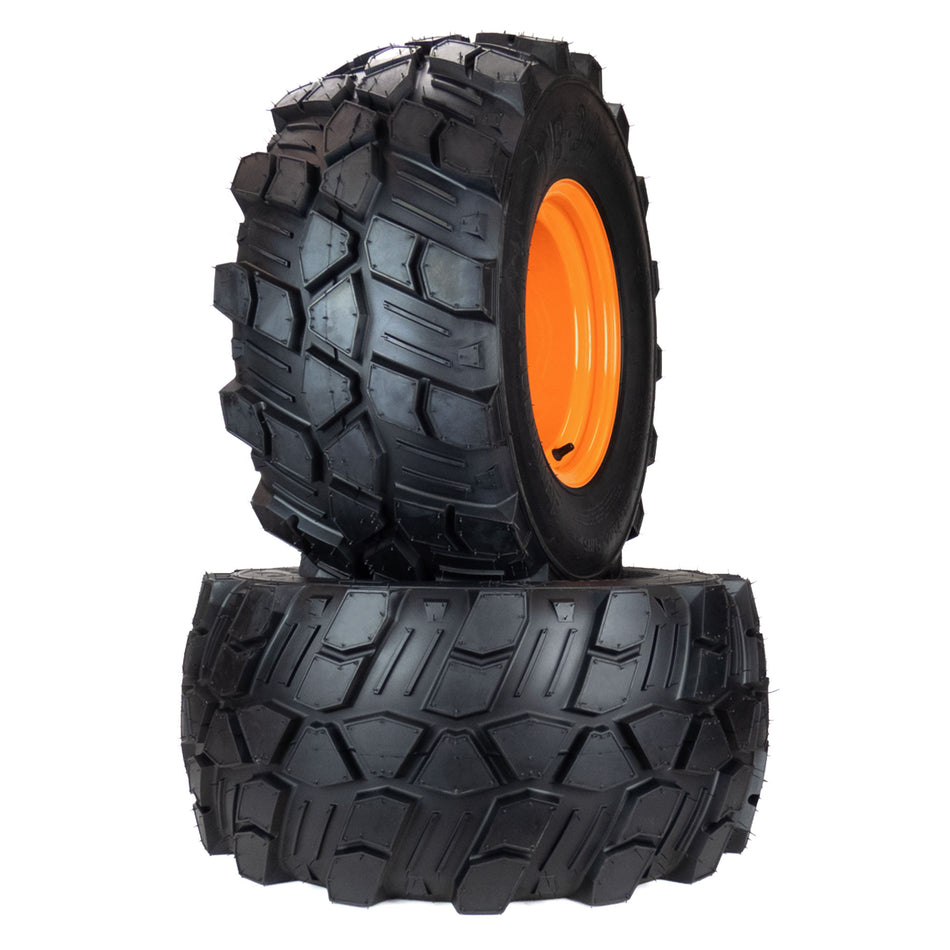 (2) Aggressive Tire Assemblies 26x12.00-12 Fits Scag Turf Tiger II 61" 72" 485604 486159