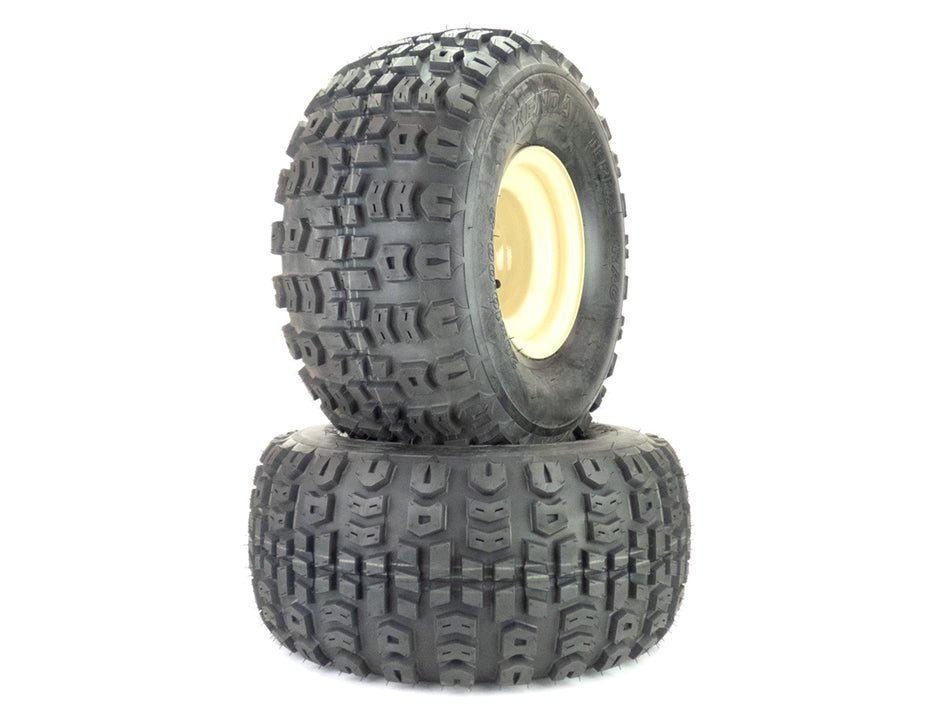 (2) Wheel and Tire Assemblies 20x10.00-8 Compatible With Grasshopper 618 Series Replaces 482472