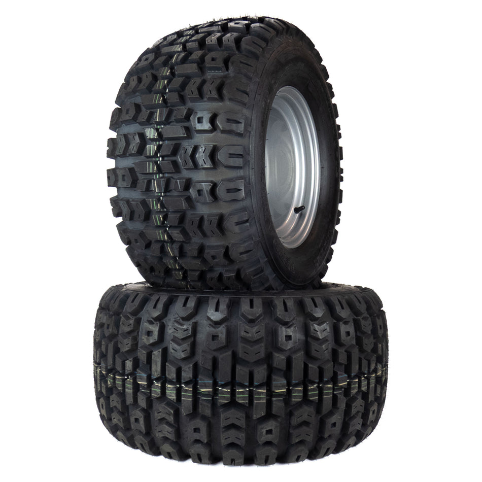 (2) All Terrain Tire Assemblies 26x12.00-12 Fits Hustler Super Z 66" 72" 604455