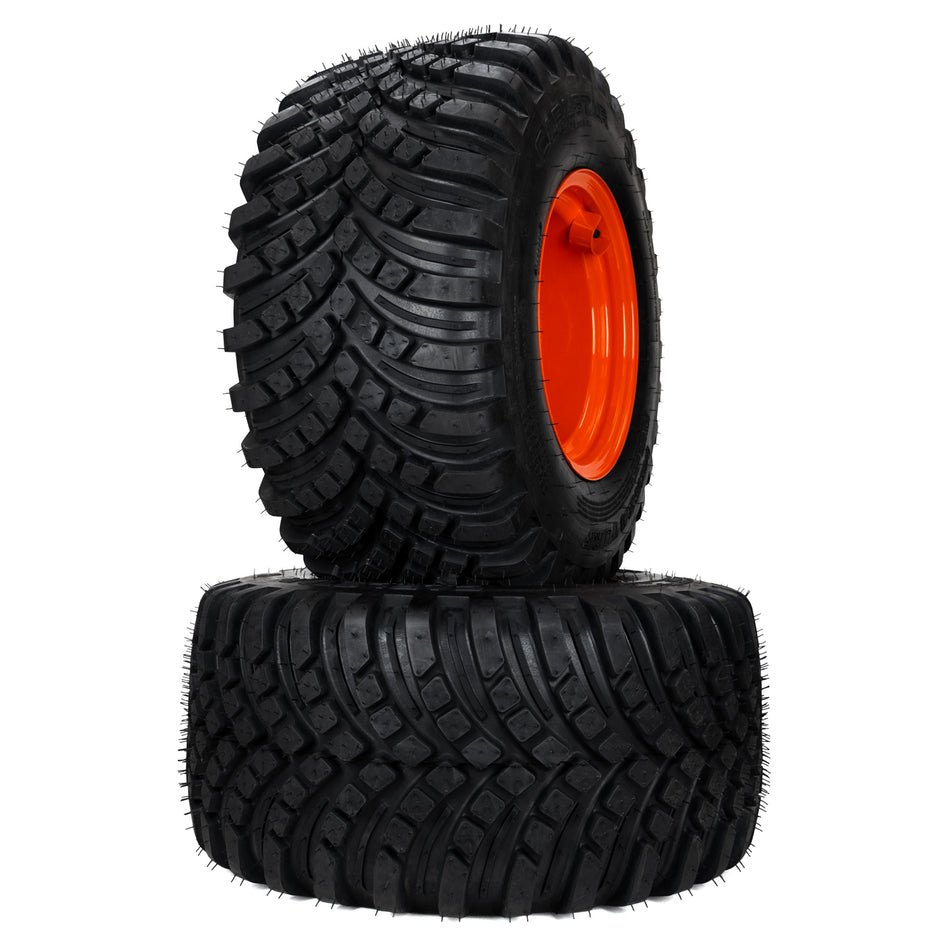 (2) Versa Turf Tire Assemblies 26x12.00-12 Fits Kubota BX Series K2561-17610