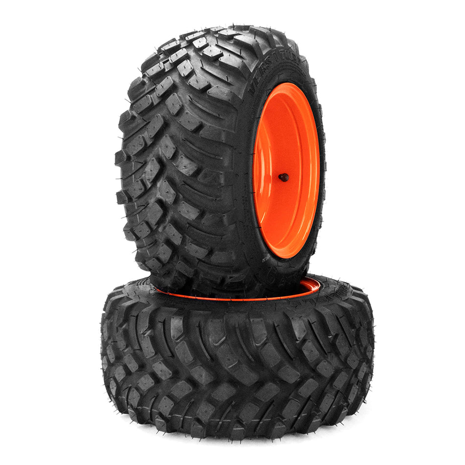 (2) Versa Turf Tire Assemblies 18x8.50-10 Fits Kubota BX2350D BX2360 BX2370