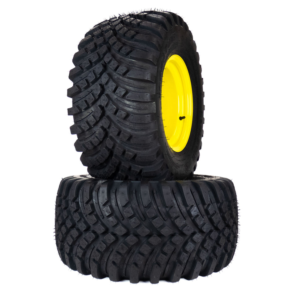 (2) Versa Turf Tire Assemblies 26x12.00-12 Fits John Deere ZTrak 997R TCA20130