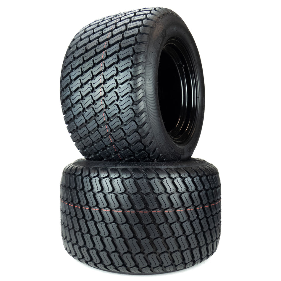 (2) Wide Stance Turf Tire Assemblies 22x12.00-12 Fits Hustler Raptor XDX 54" 60" 609118