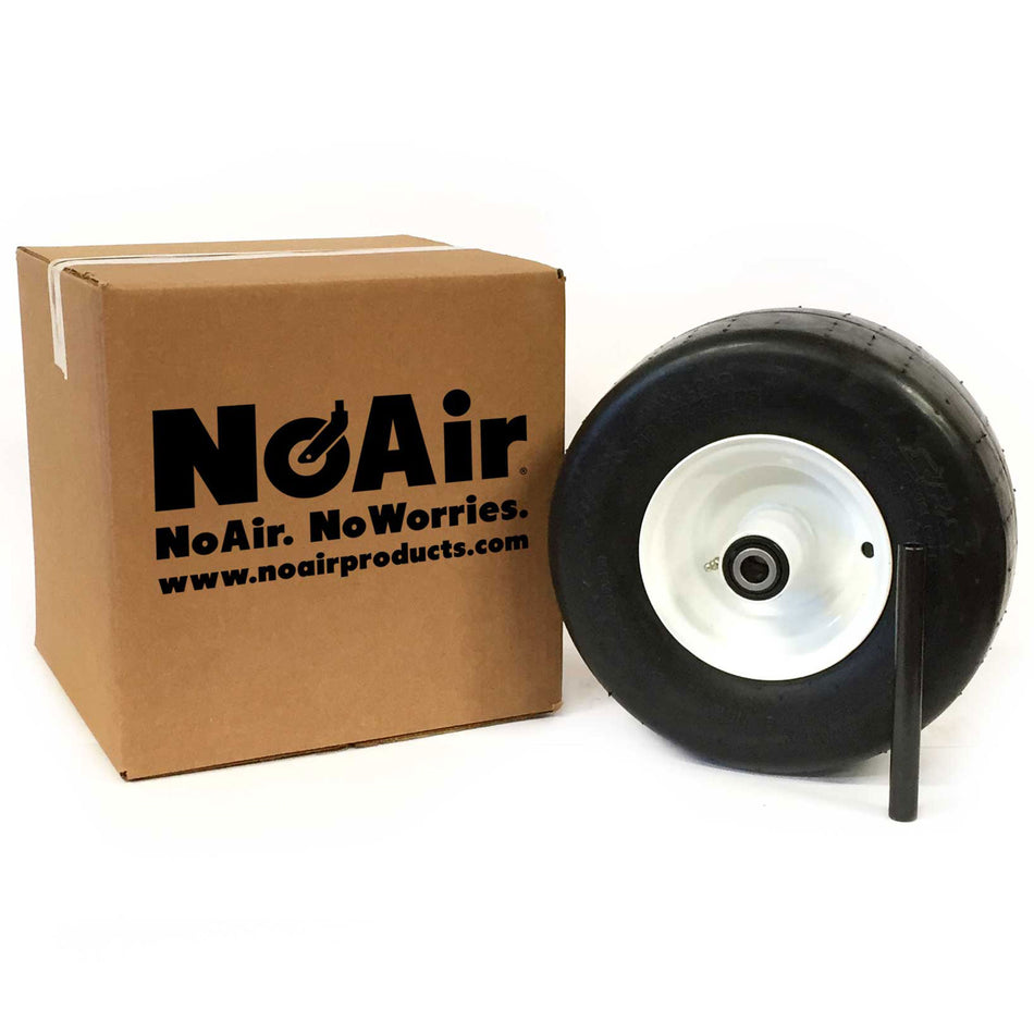 NoAir® (1) Flat Free Wheel Assembly 13x6.50-6 Fits Walker 5035, 5035-1, 5036