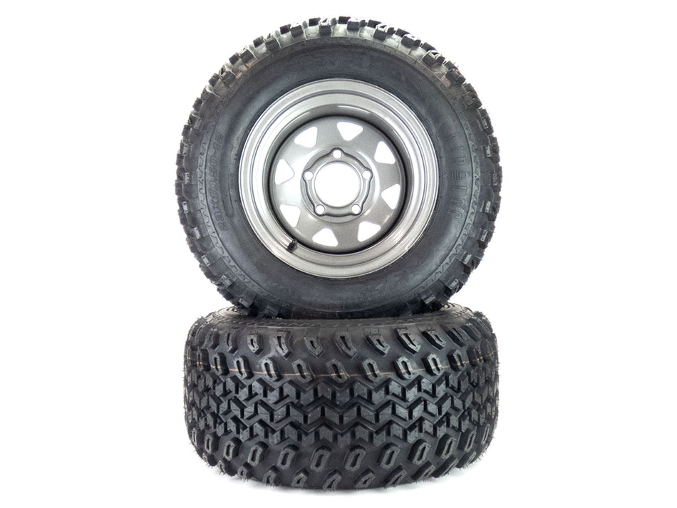 (2) All Terrain Tire Assemblies 23x10.50-12 Compatible With Gravely 100 48"-52"-60" 07101116