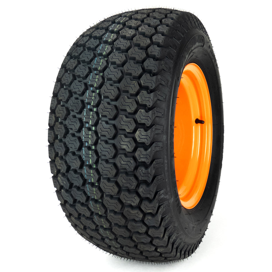 (1) Super Turf Tire Assembly 24x9.50-12 Fits Scag Tiger Cat and Wildcat 52" 484106