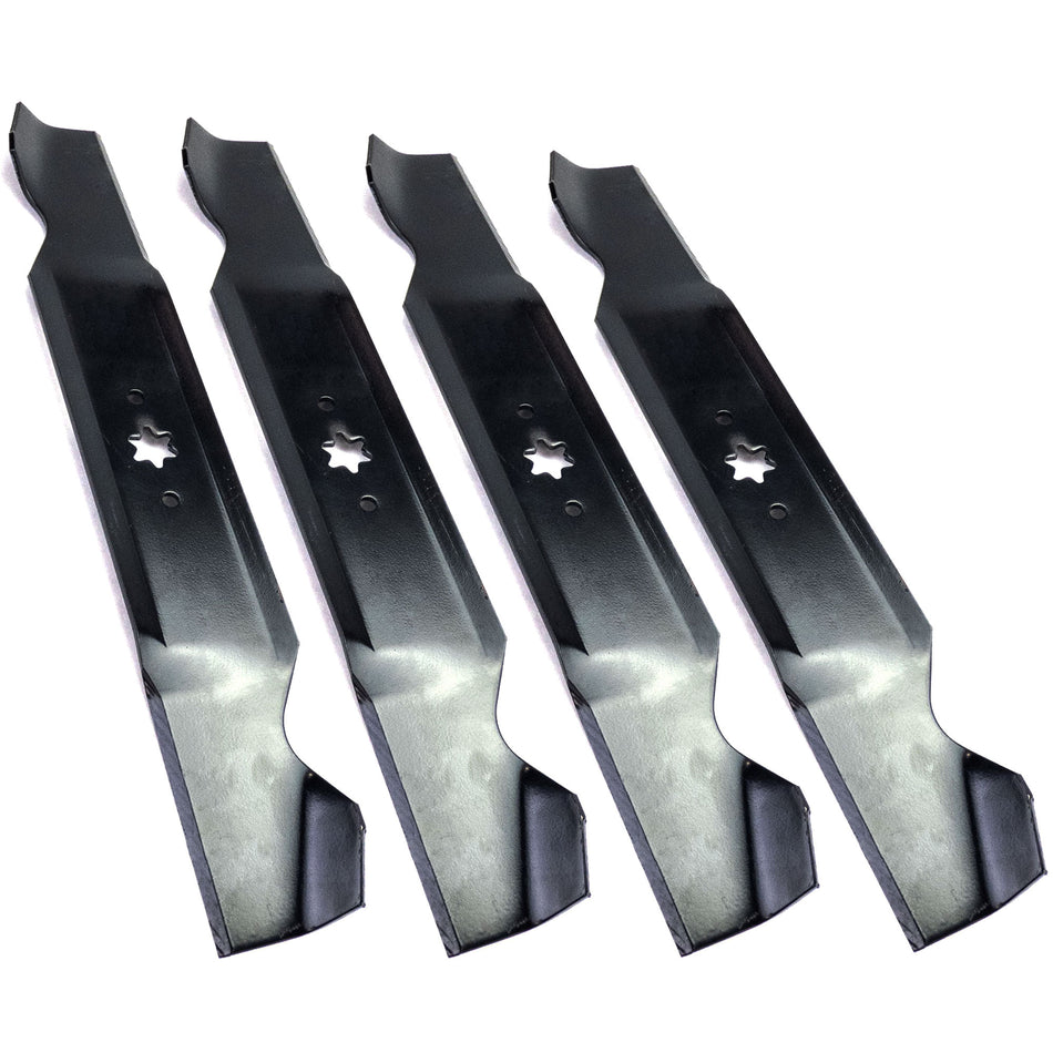(4) Blades Compatible With MTD 38" 742-0610, 942-0610, 942-0610A, 942-0654
