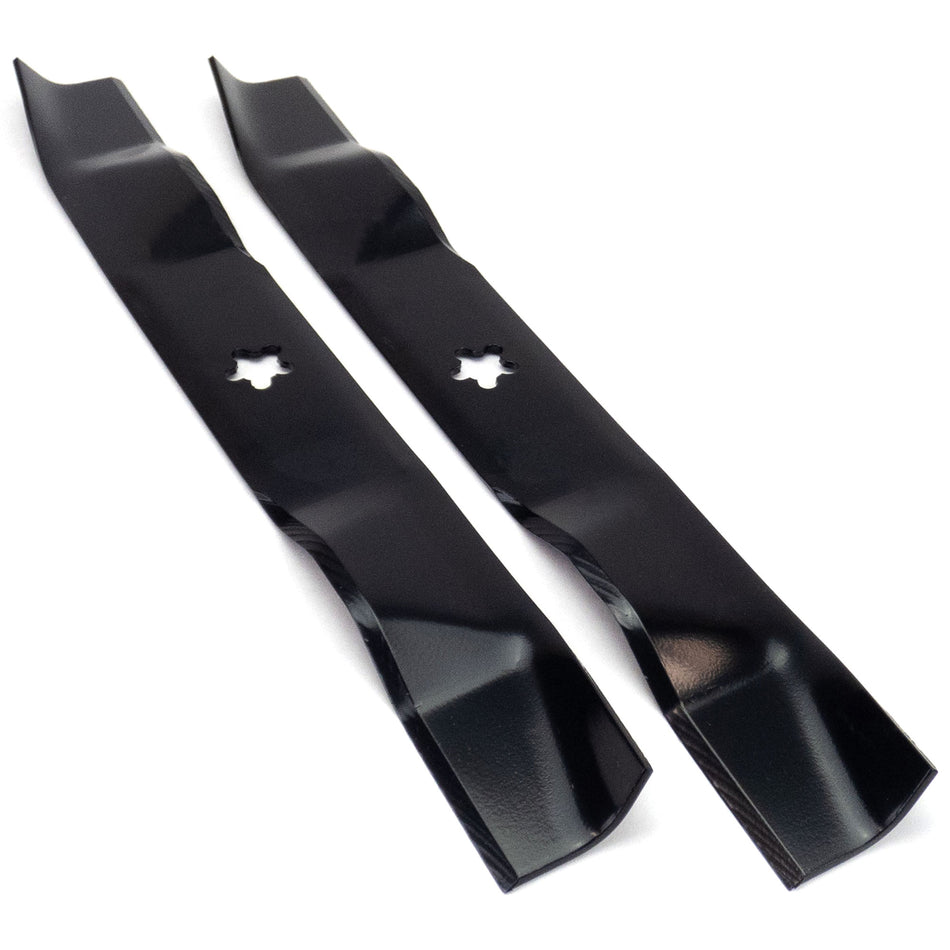 (2) Mulching Blades Compatible With Husqvarna and Poulan 36" LT125 LR120 LT120 LR110 PP11536K 532140101