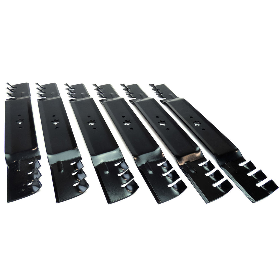 (6) Mulching Blades Compatible With MTD 42" 742-04126 742-0616 942-04126