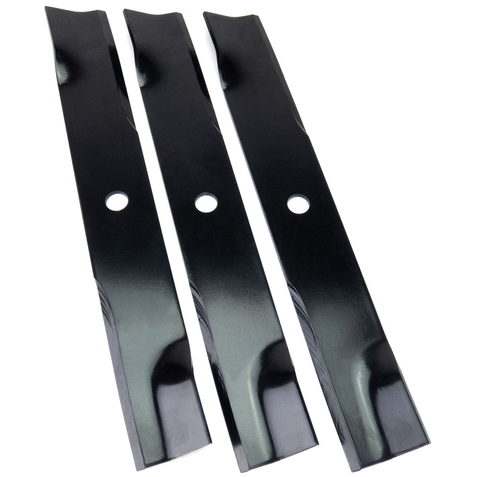 (3) High Lift Blades Compatible With Cub Cadet 50" Z-Force 01010168