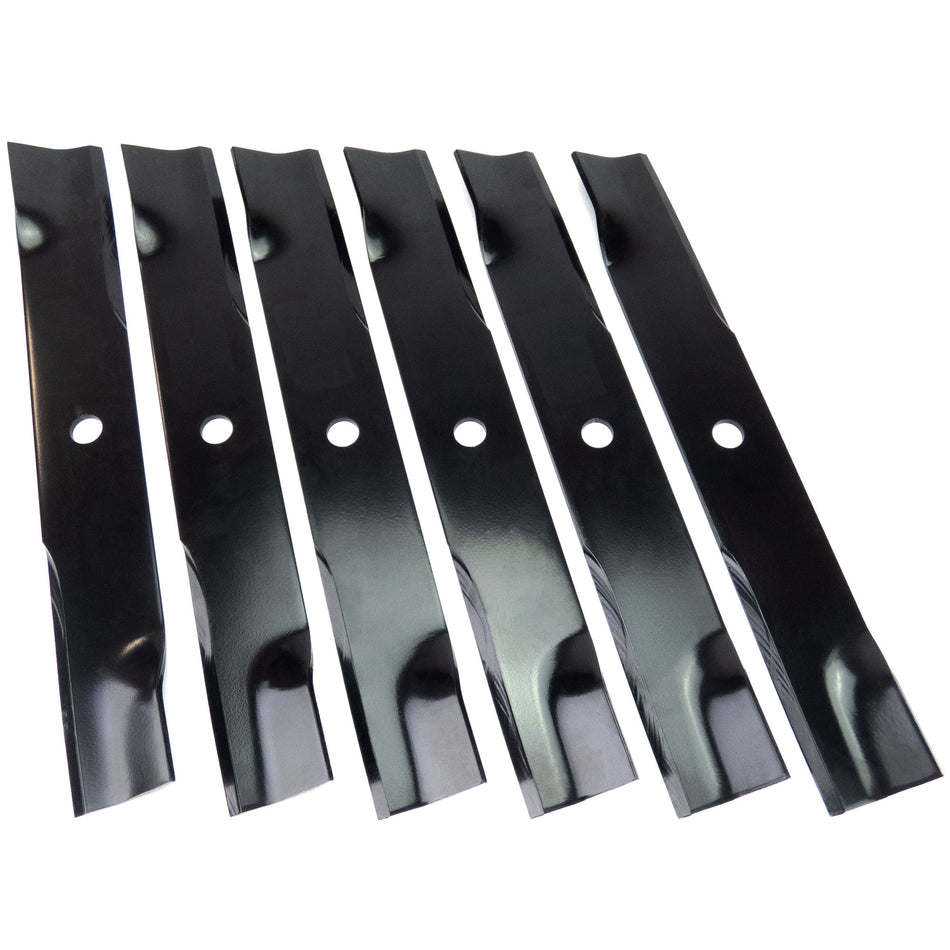 (6) High Lift Blades Compatible With Cub Cadet 50" Z-Force 01010168