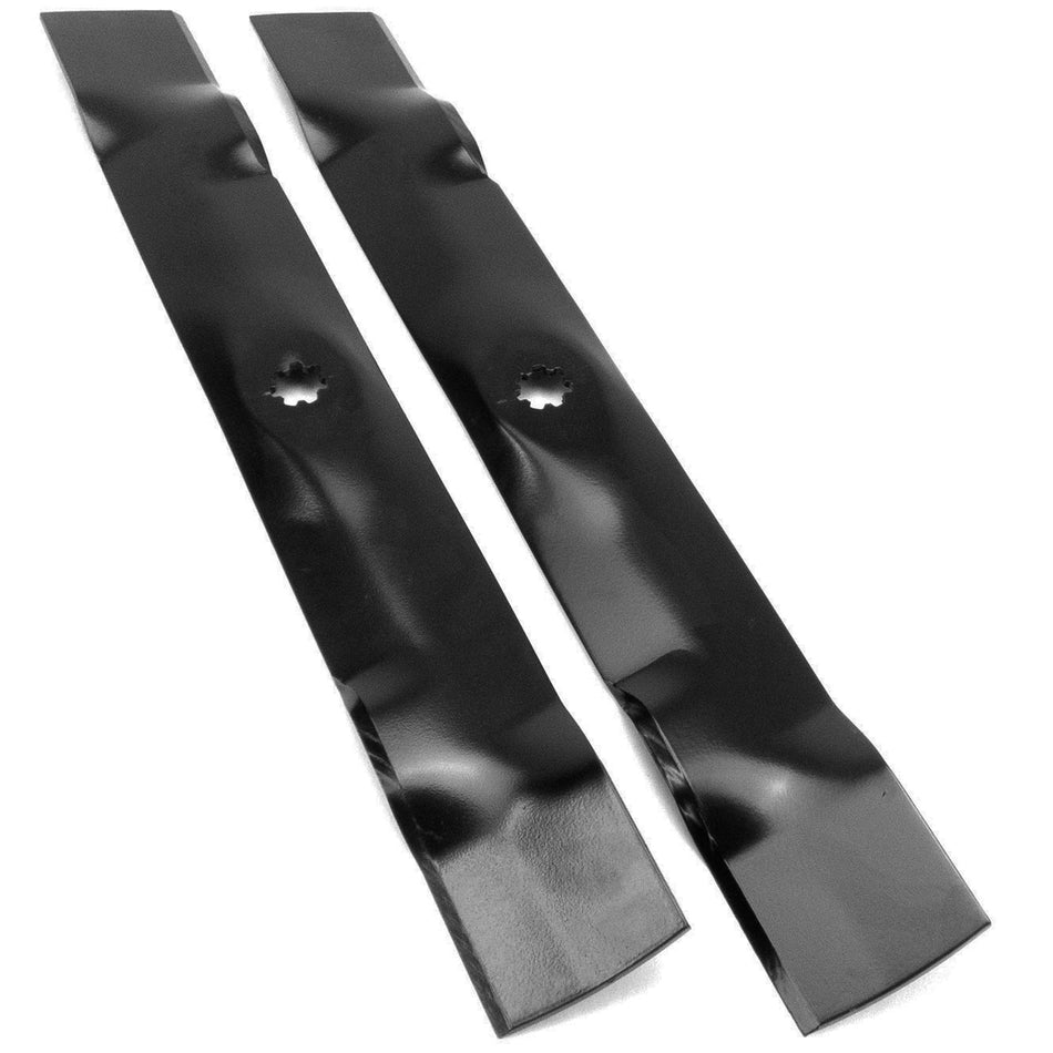 (2) Blades Fits John Deere 42" D100 LA100 GX22151 GY20850 50-3231