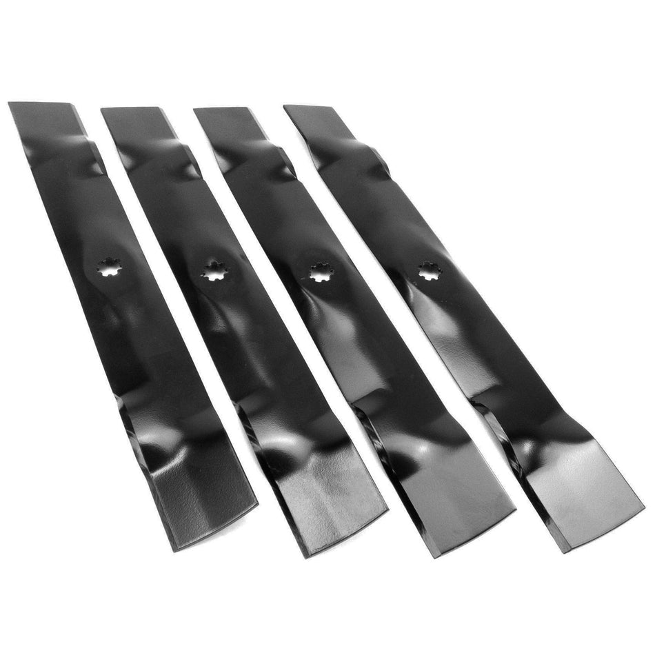 (4) Blades Fits John Deere 42" D100 LA100 GX22151 GY20850 50-3231