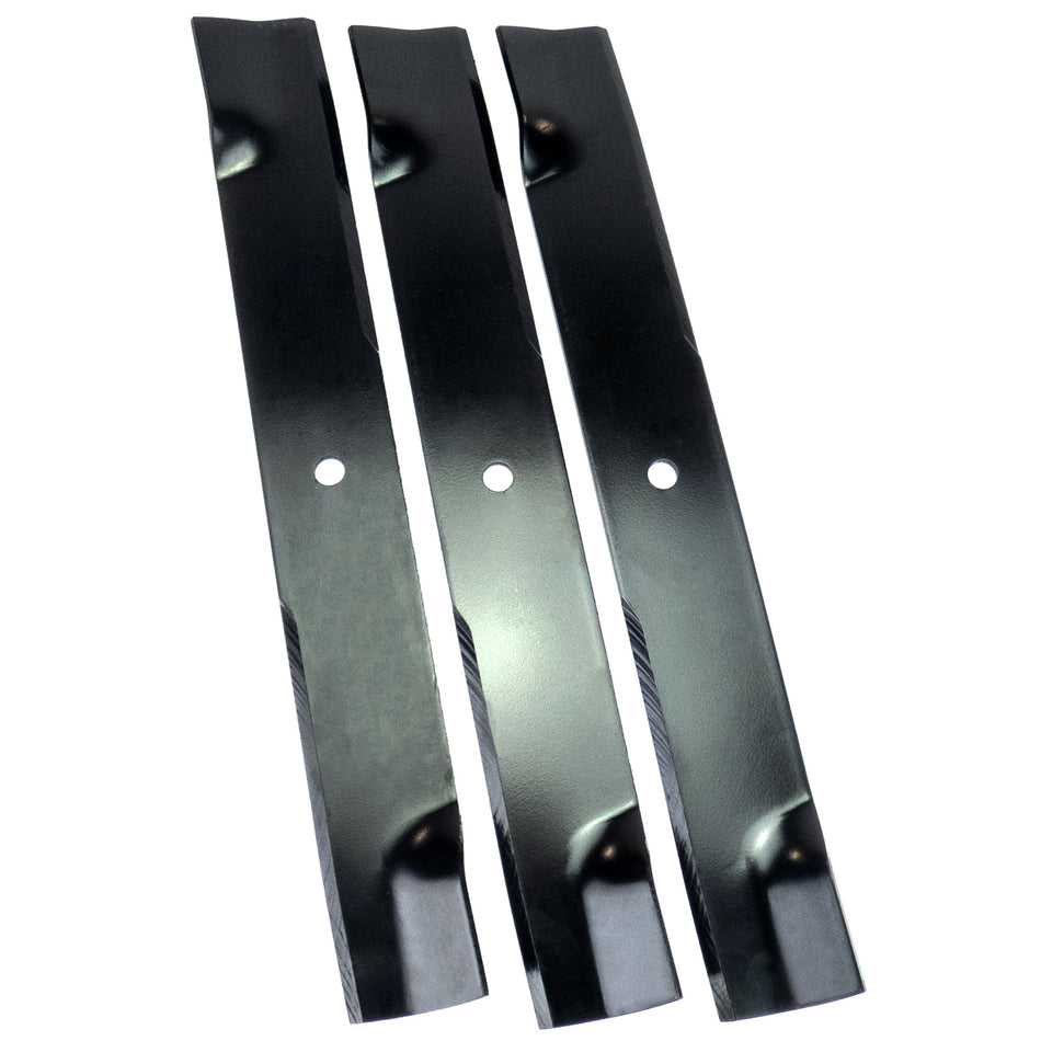 (3) Blades for Hustler 66" Z Series and XR7 798496, 00360200, 50-3341