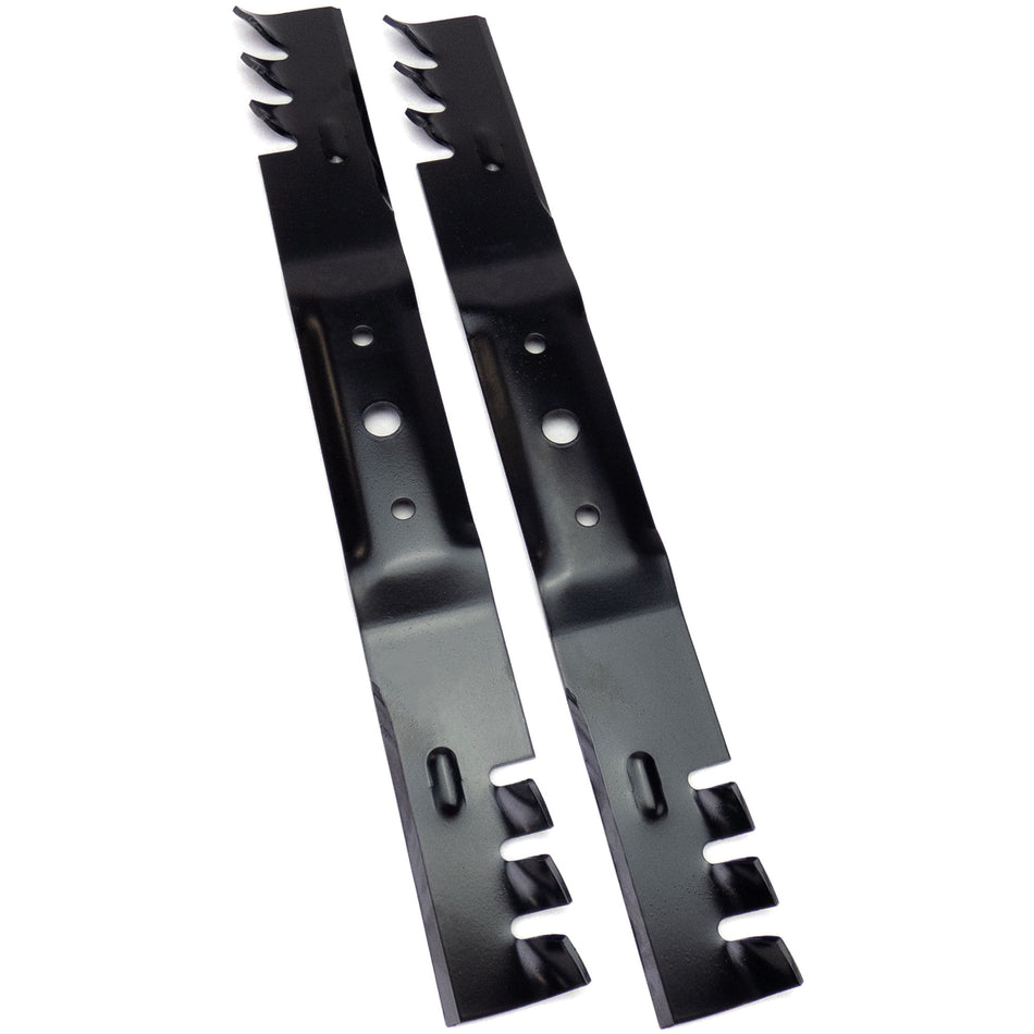 (2) Mulching Blades for John Deere 42" L100, L110 and Many More GX20249, GX20433