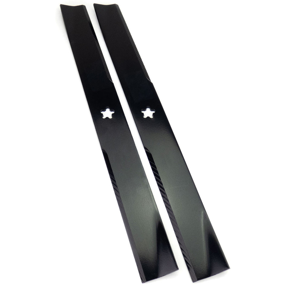 (2) Blades for AYP & Poulan 46" YTH2146XP, YTH2546, 2246LS 403107, 532403107