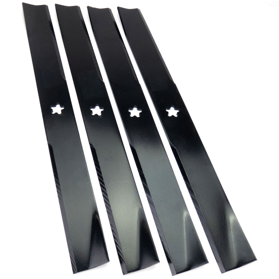 (4) Blades for AYP & Poulan 46" YTH2146XP, YTH2546, 2246LS 403107, 532403107