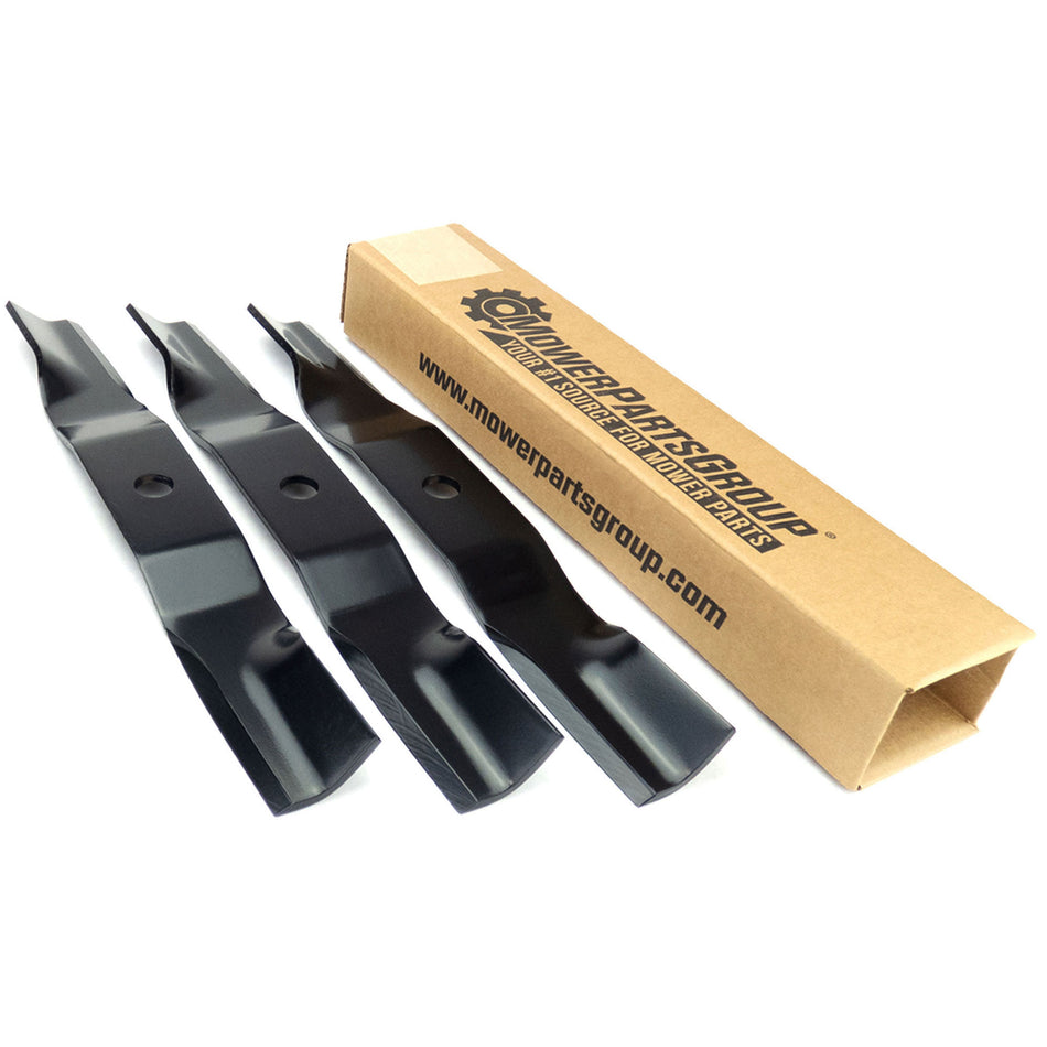 (3) Mulching Blades for Kubota 54" ZG, ZD, H30T - K5619-34350