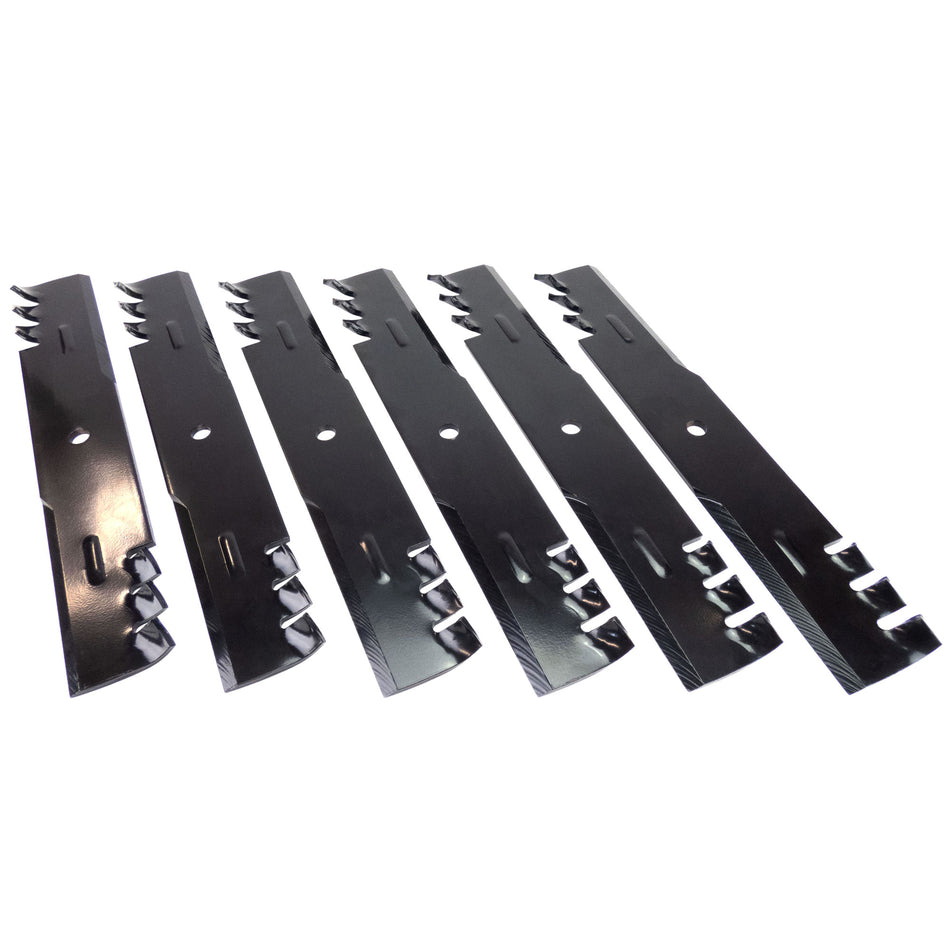 (6) Mulching Blades for Hustler 54" Hustler Z, XR7, Super Z 797704, 797712