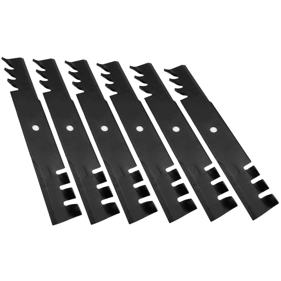 (6) Heavy Duty Mulching Blades Fits 48" Decks 038-4827-00 103-2527 5020843 4919100