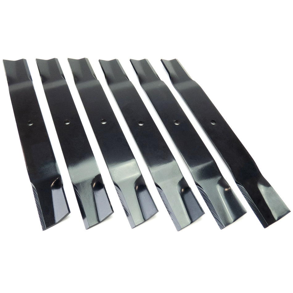 (6) Heavy Duty Blades Compatible With Grasshopper 61" 320242, 1696323YP