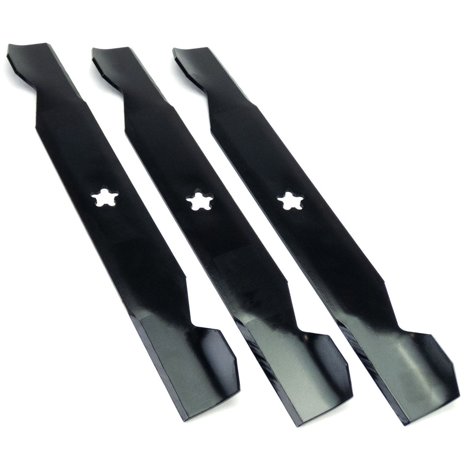 (3) Blades Fits AYP Craftsman Husqvarna Poulan 50" GT 200 PP20H50J 532137380 137380 156468