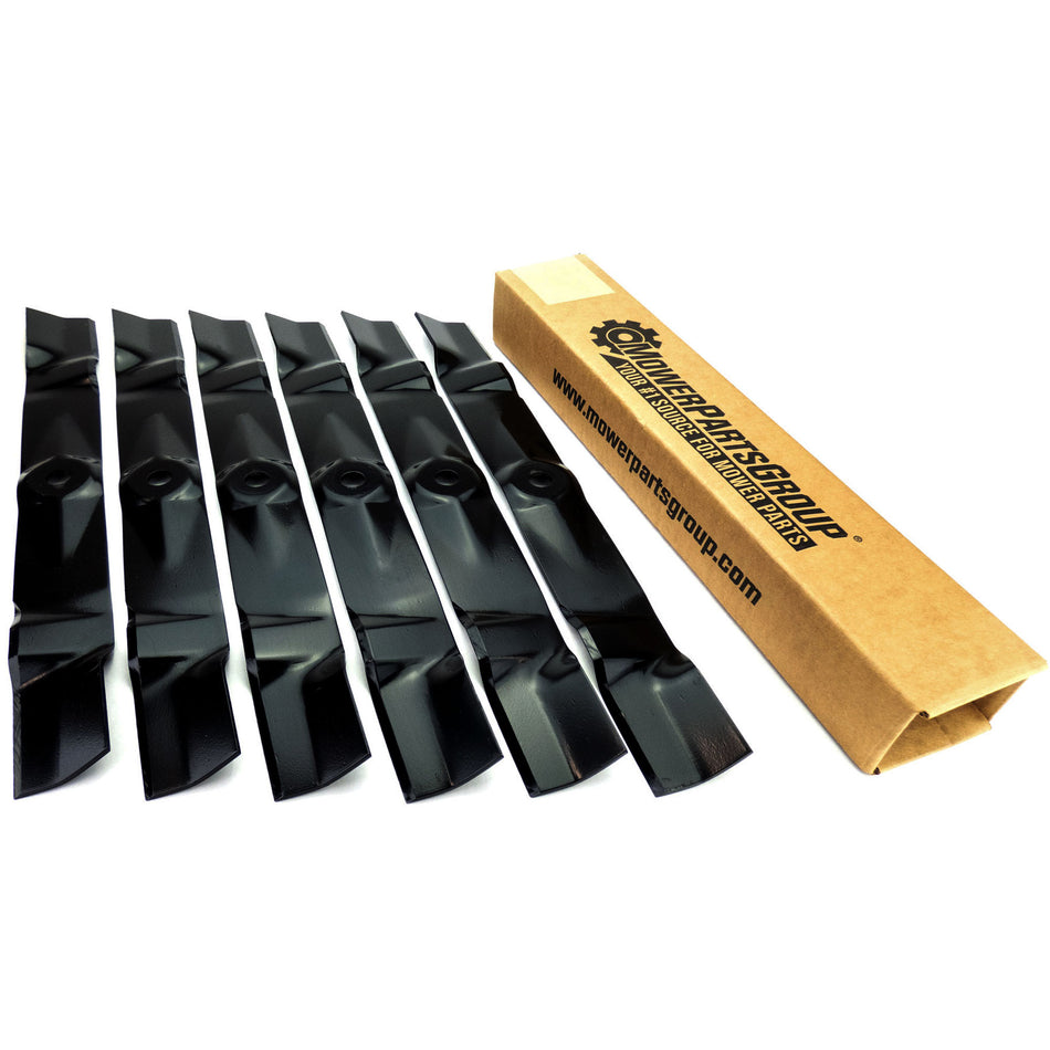 (6) Mulching Blades for John Deere 42" Sabre M139802
