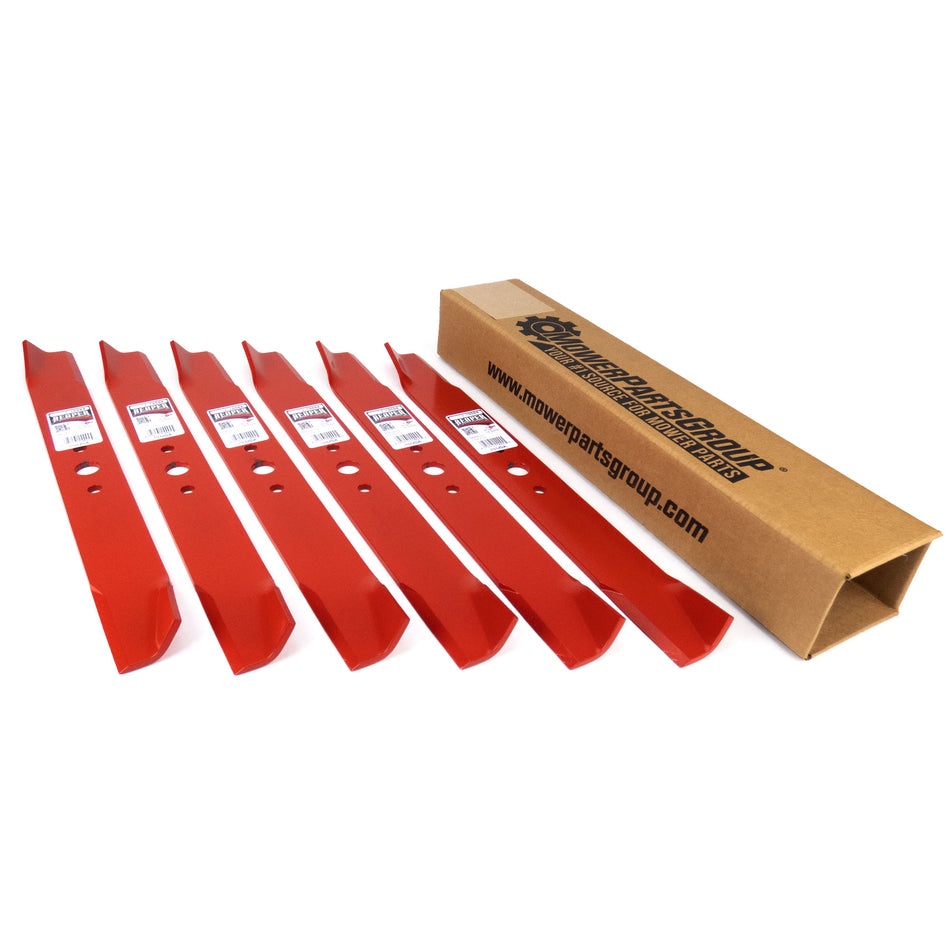 (6) Reaper Medium Lift Blades Fits 50" Snapper LT200 Series 1708229 1726453