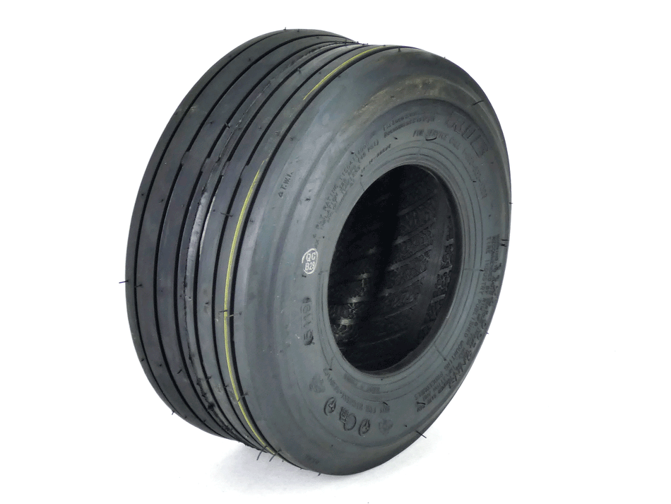 (1) OTR Ribbed 11x4.00-5 Tire 4 Ply Lawn Mower Garden Tractor 11x4x5
