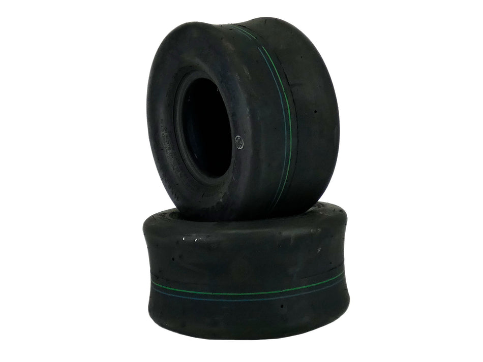 (2) OTR Smooth 11x6.00-5 Tires 4 Ply Compatible With Many Zero Turn Mowers