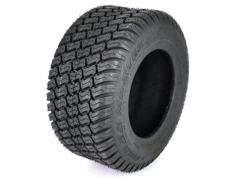 (1) OTR 16x6.50-8 Grassmaster Tread Tire 4 Ply for Lawn and Garden Tractors