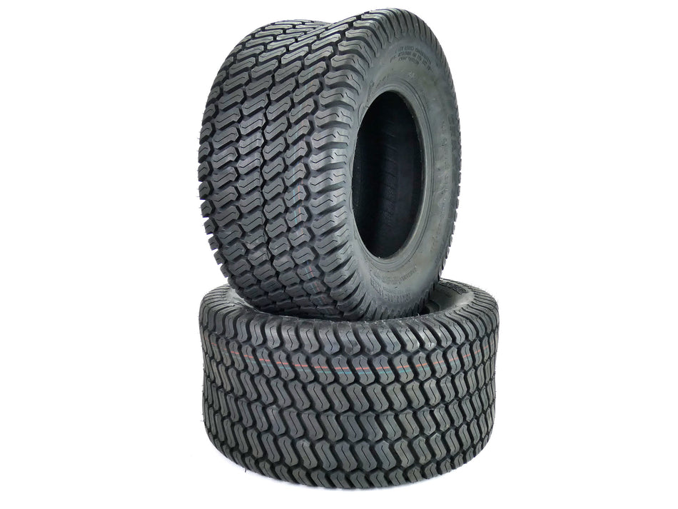 (2) OTR 20x10.00-10 Grassmaster 4 Ply Tires for Lawn Garden Tractor - Zero Turns