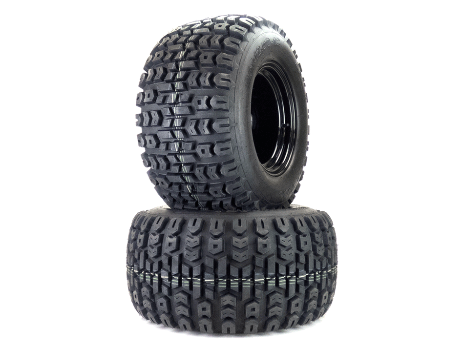 (2) All Terrain Tire Assemblies 26x12.00-12 Fits Bad Boy Renegade Rogue 61" 72" 022-4090-00