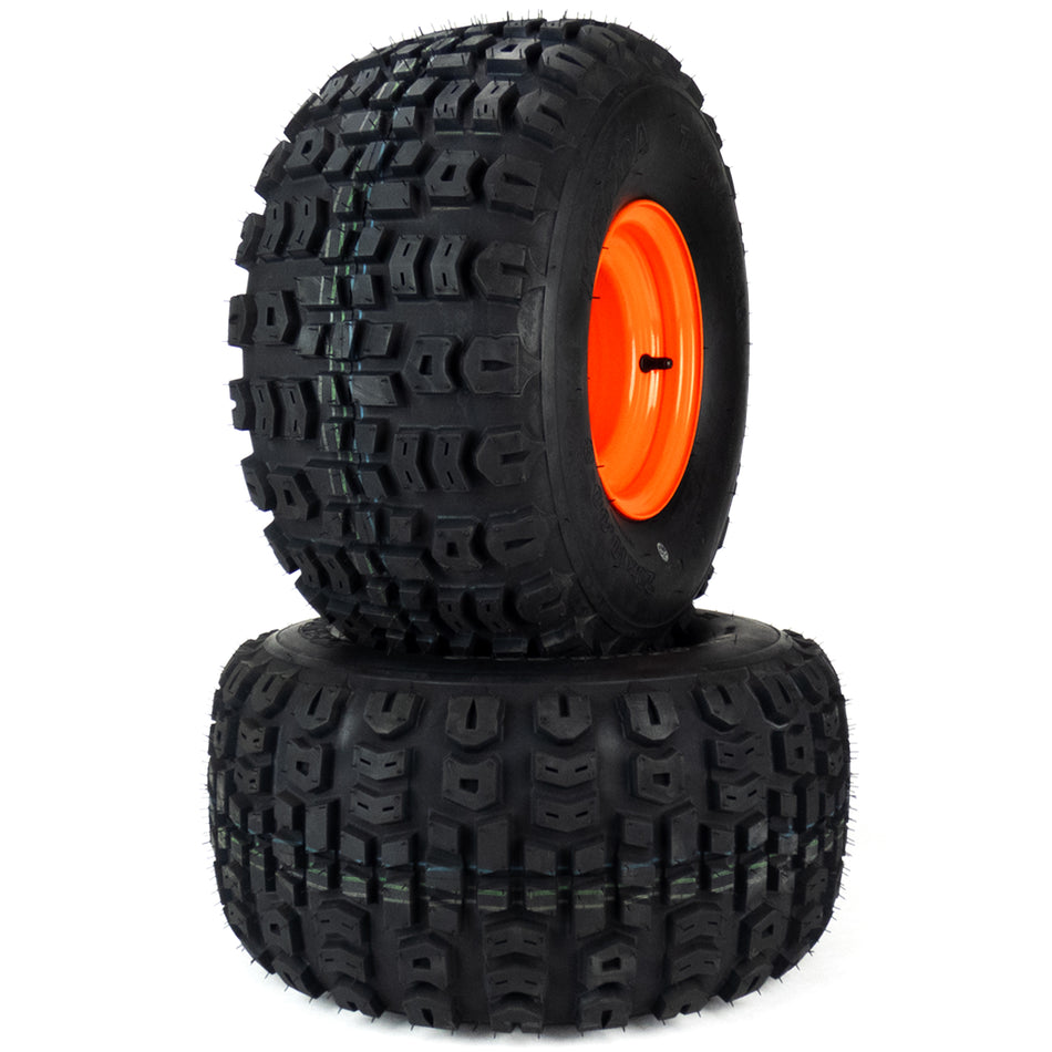(2) Bad Boy Terra Trac Tire Wheel Assemblies 20x10.00-8 022-6000-50 Found on ZT Elite Model
