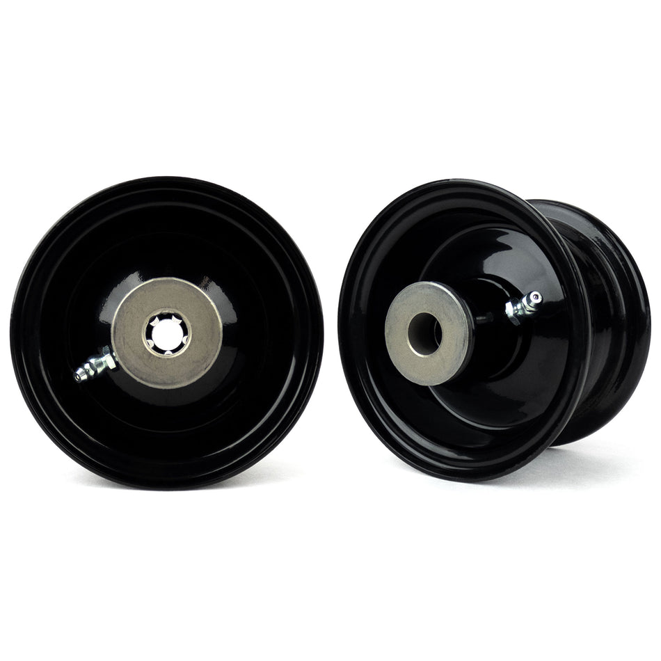 (2) Rear Wheels Fits DM-1 Bull Rider Sulky 9x3.50-4 6488291