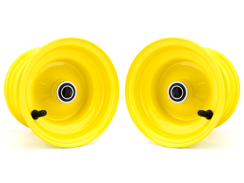 (2) Front Wheels Compatible With John Deere 100 Series Replaces GY20638, M123810