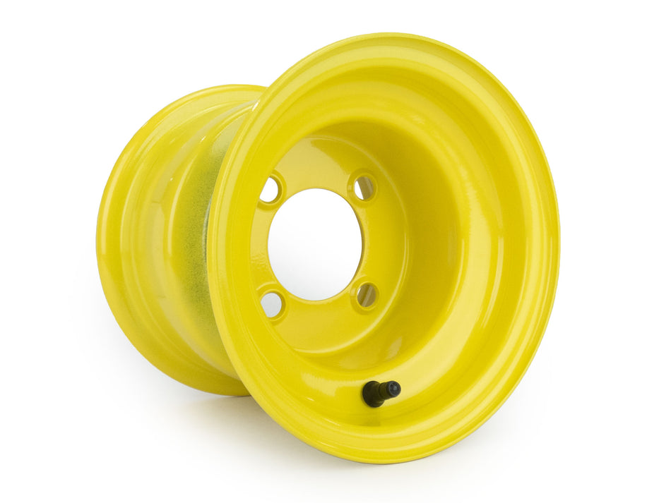 (1) Yellow Wheel Compatible with John Deere Quik Trak ZTrak M160634 UC30772