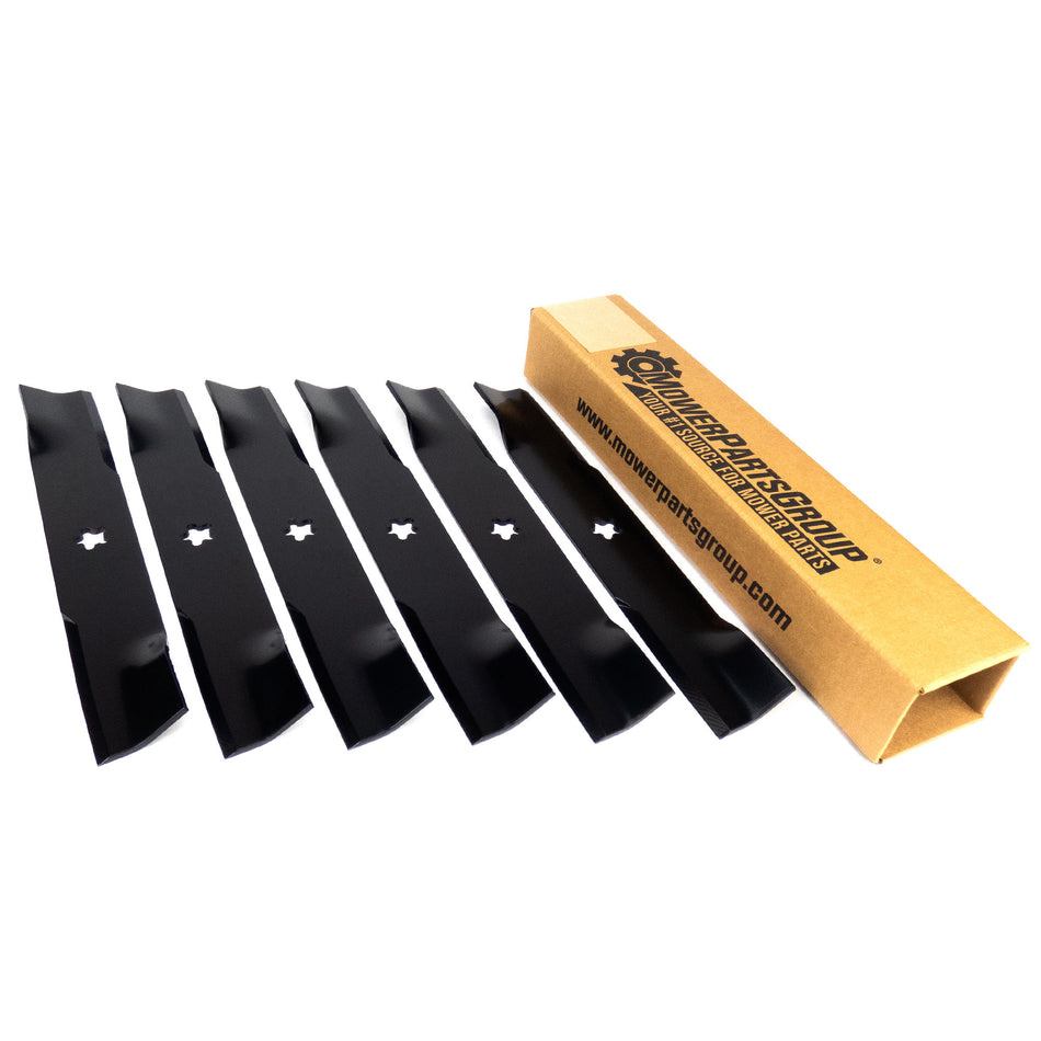 (6) Blades for Dixon, Husqvarna, Snapper/Kees 48" 539-113425