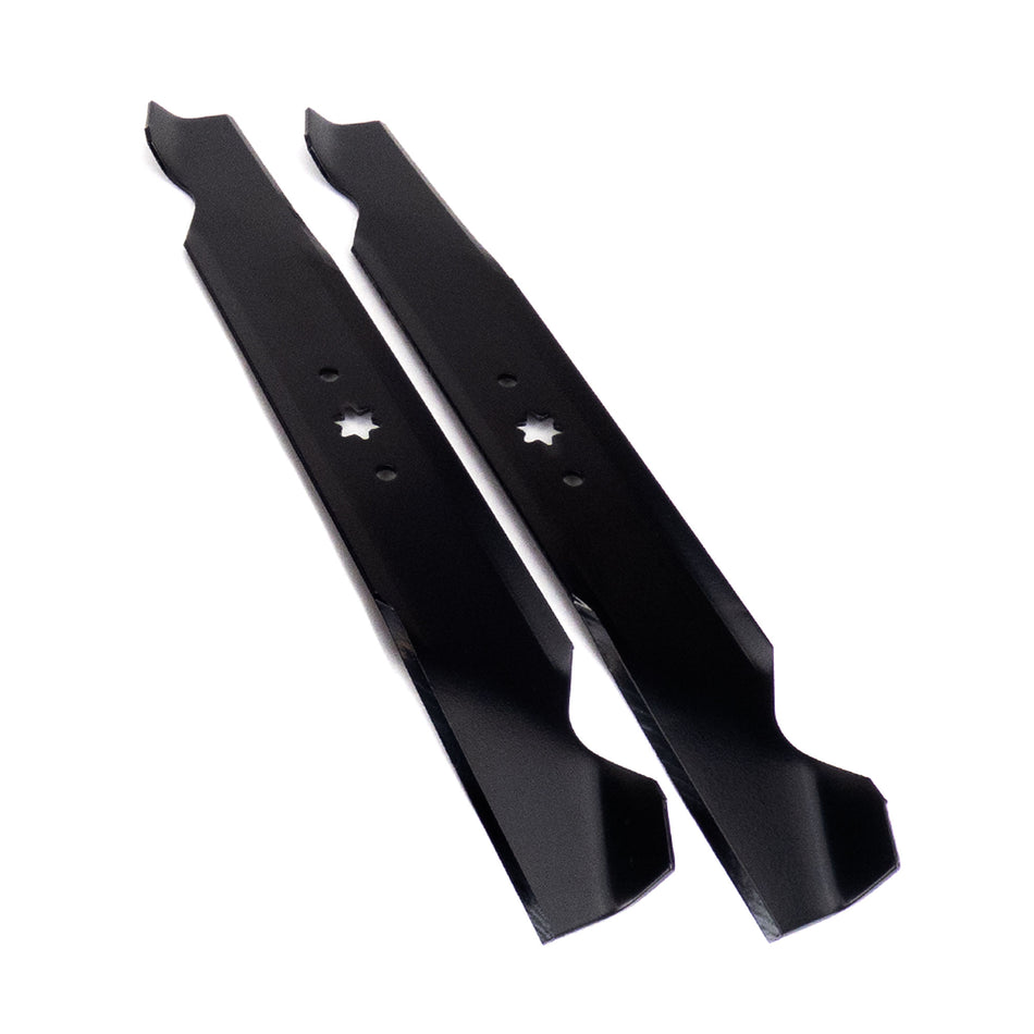 (2) Replacement Blades Compatible With Cub Cadet LTX Series 942-04244