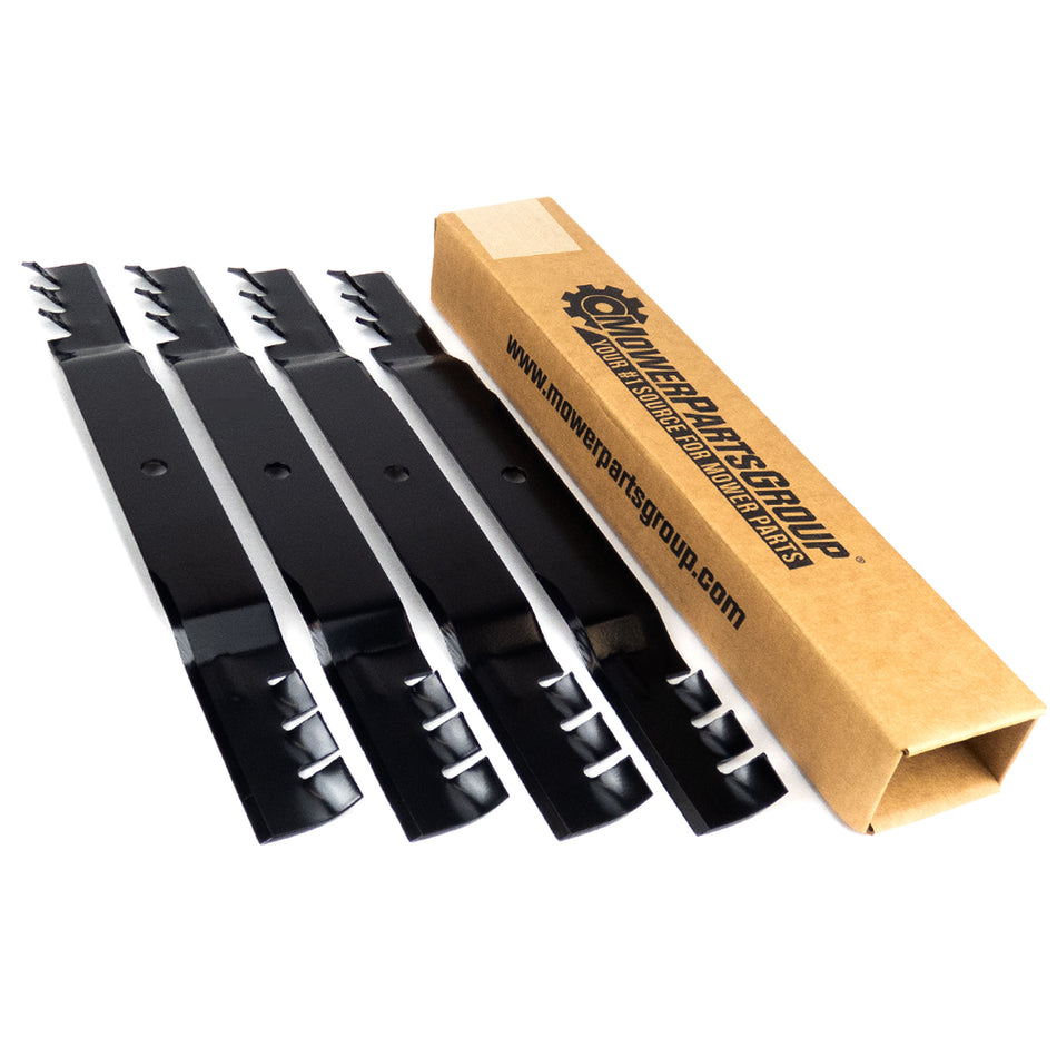(4) Mulching Blades for John Deere 42" X330, X350, X354, X370, X380 M170642