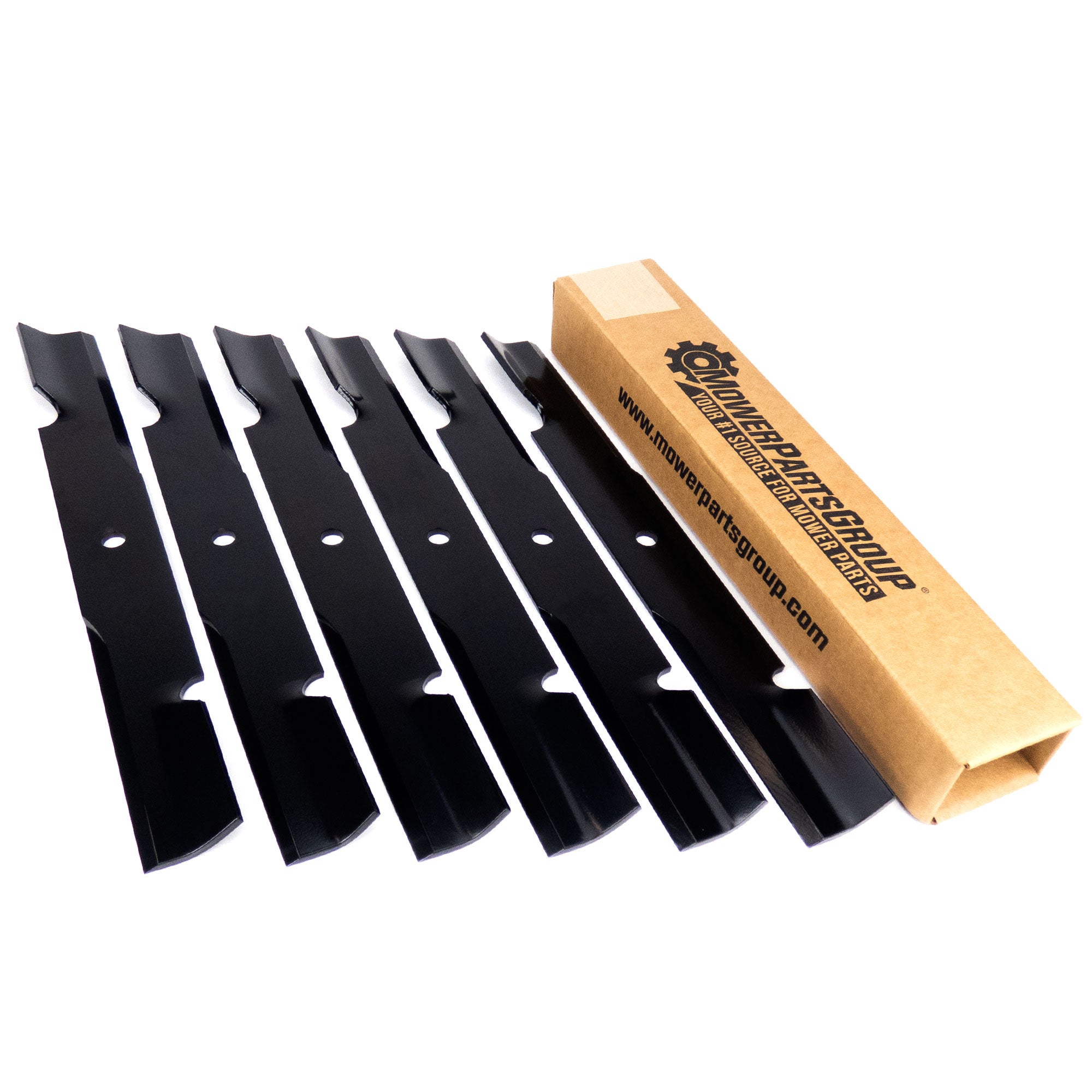 6 Blades for Ferris and Snapper 61 ICD Sloped Nose Decks 5101755 MowerPartsGroup