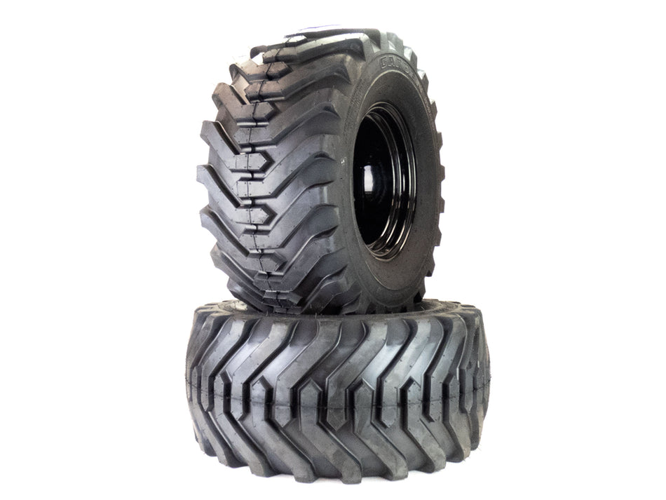 (2) Industrial Tire Assemblies 26x12.00-12 Fits Gravely Pro-Turn 500 600 60" 72" 07101401