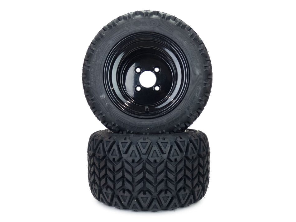 (2) All Terrain Tire Assemblies 18x10.50-10 Fits BigDog Alpha 42" 52" 604963