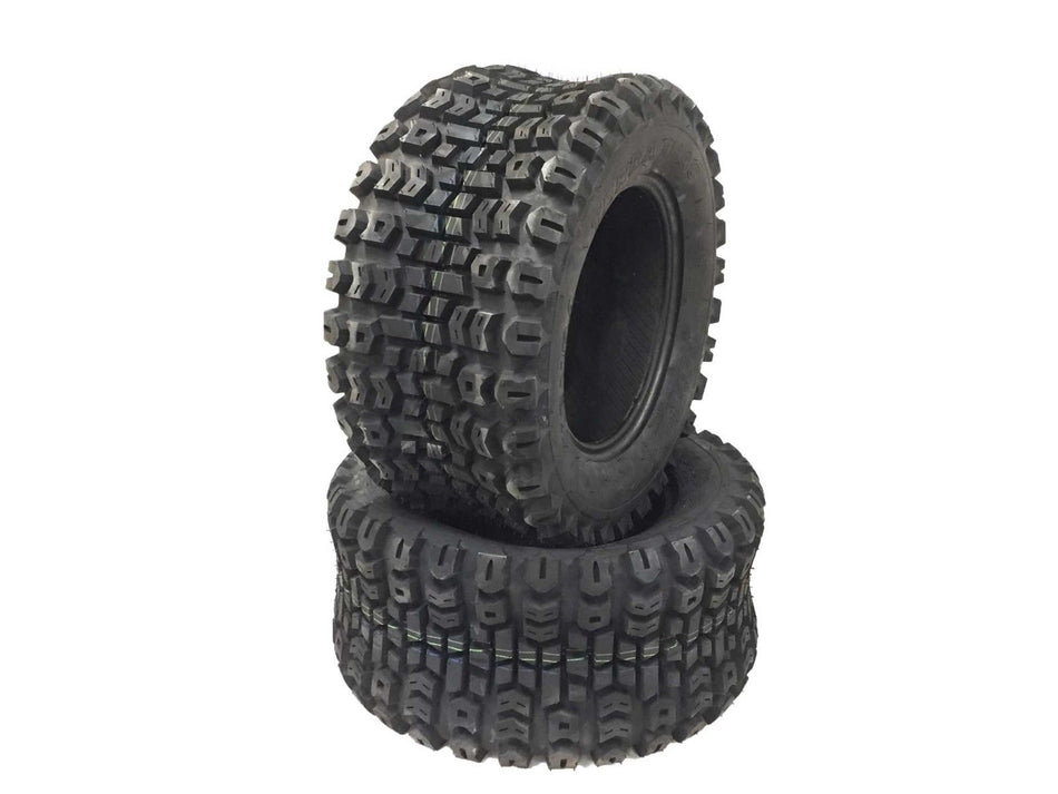 (2) Terra Trac K502 Lawn Mower Golf Cart 4 Ply Tires 23x10.50-12 23-10.50-12