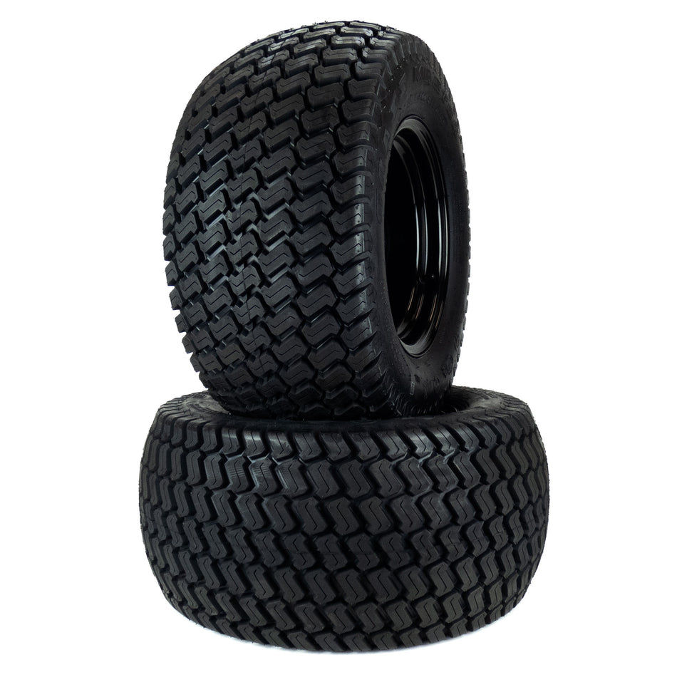 (2) Turf Tire Assemblies 24x12.00-12 Fits Hustler X-ONE 60" 72" Super S 60" 607104