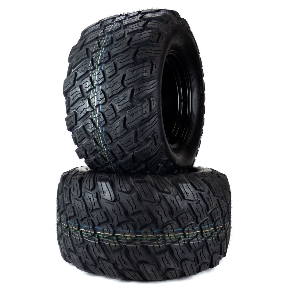 (2) Reaper Turf Tire Assemblies 24x12.00-12 Fits Gravely Pro-Turn 300 07101511