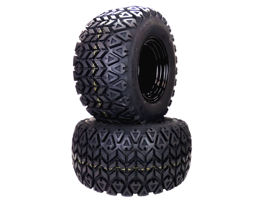 (2) All Terrain Tire Assy 22x11.00-10 fits 52" 60" HD ZX Apex Zenith