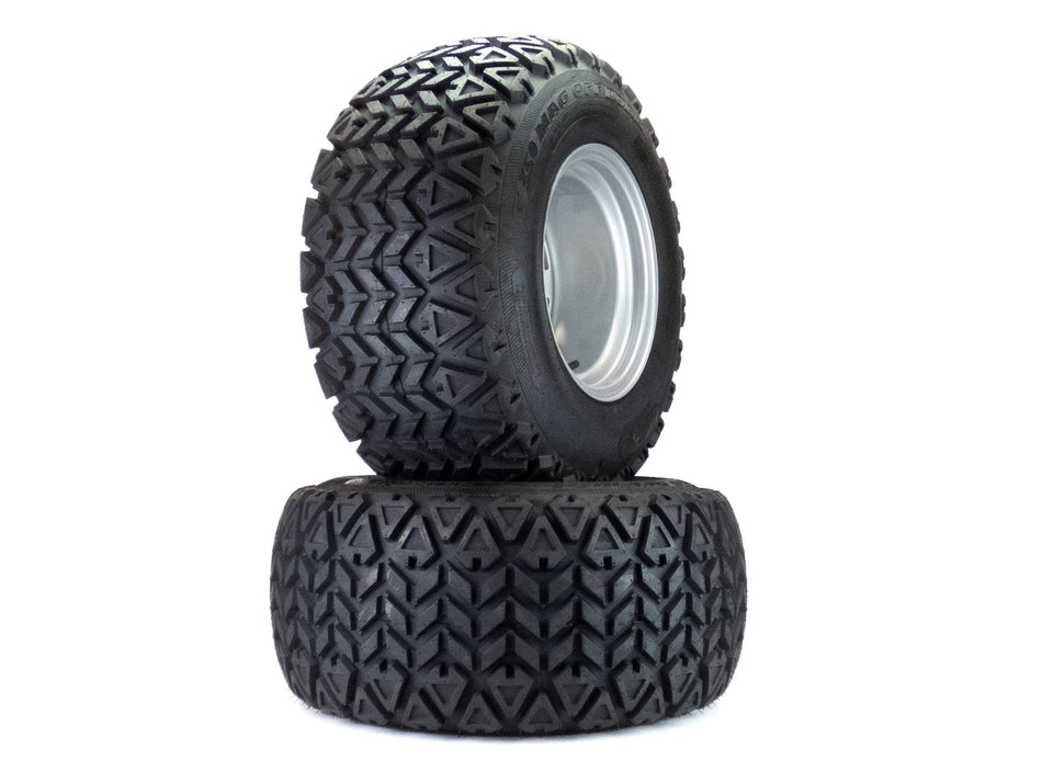 (2) All Terrain Tire Assy 26x12.00-12 Fits Hustler Super 104 Replaces 603928